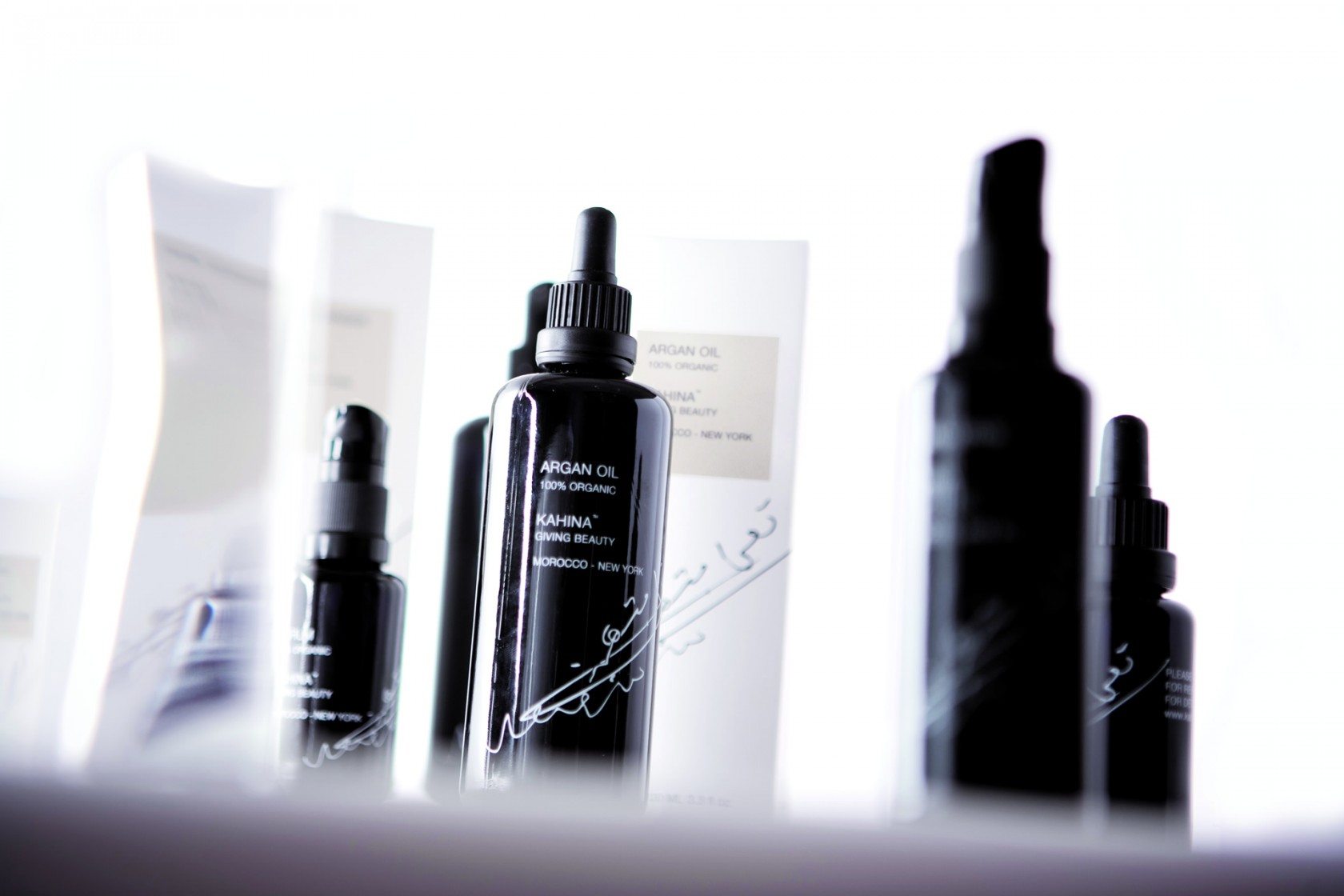 Kahina Skincare Ritual - how to use the products
