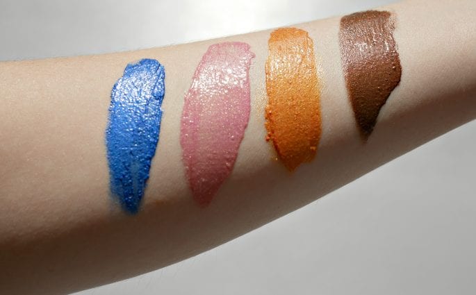 cream eye swatched DIY eyeshadow