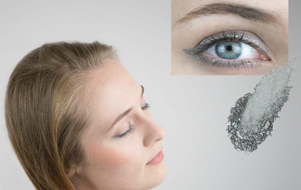 Metallic Eyes Photo Shoot with HIRO Silver Mine - Sina