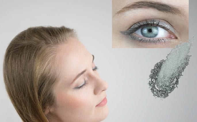 Metallic Eyes Photo Shoot with HIRO Silver Mine - Sina