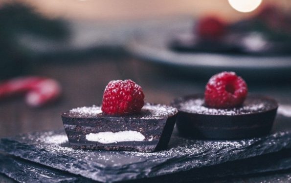Vegan Coconut Butter & Raspberry Cupcakes