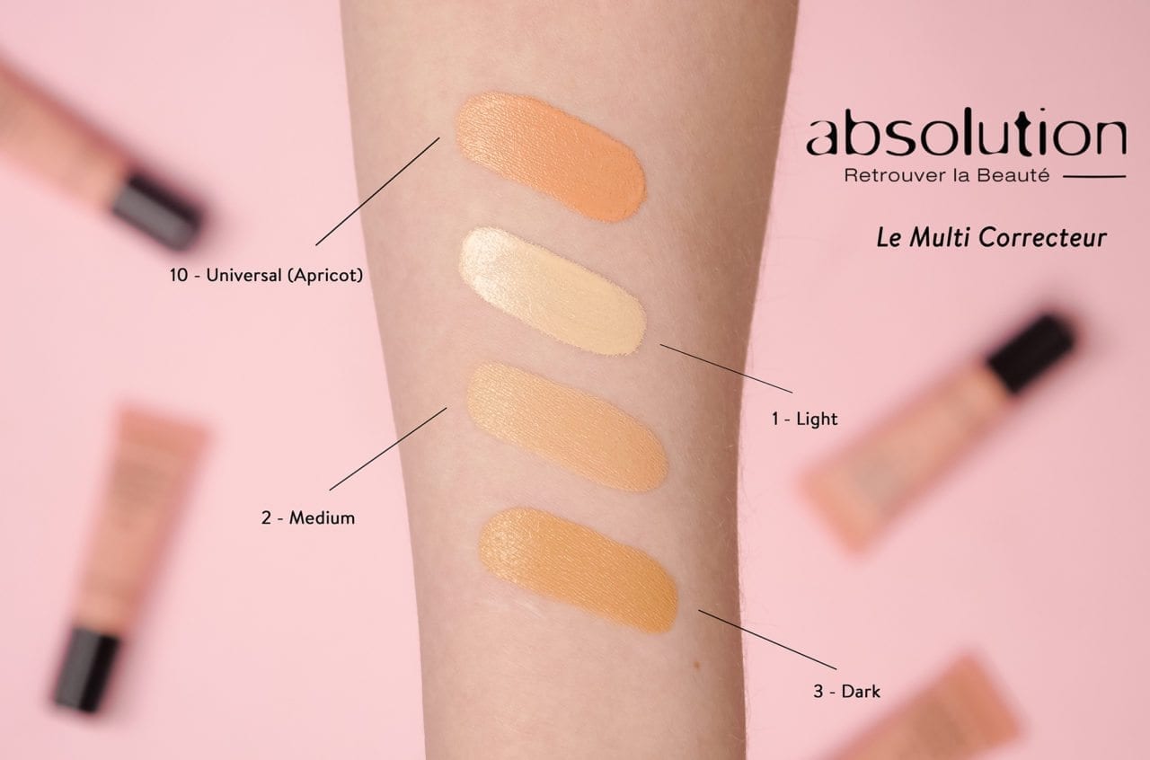 Absolution's Le Multi Correcteur Sweet & Safe Swatched