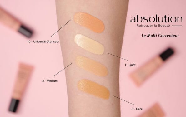 Absolution's Le Multi Correcteur Sweet & Safe Swatched
