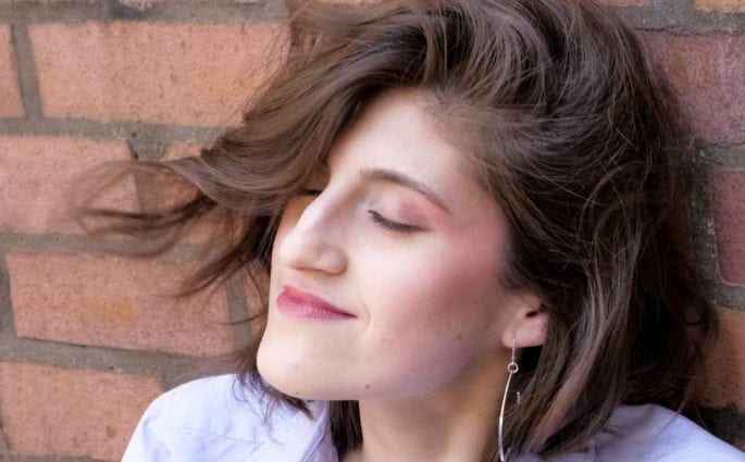Sarah Khurshid for our "Daydreamy Look" #1