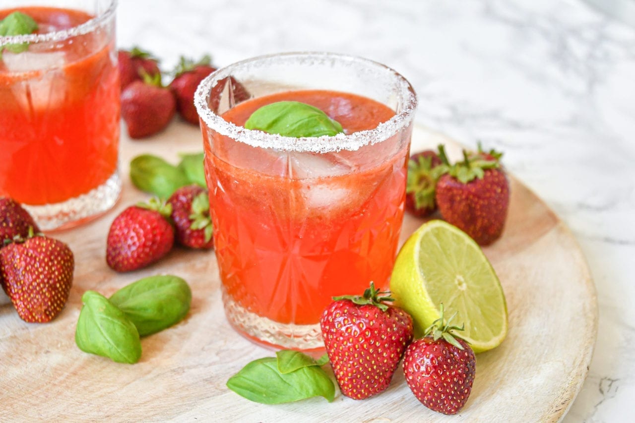 Rezept: Erdbeer-Basilikum-Cocktail (The Amazingy Karls) | Amazingy Mag