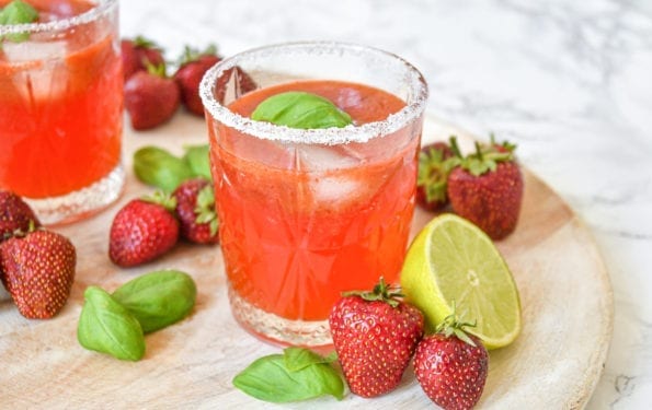 Rezept: Erdbeer-Basilikum-Cocktail (The Amazingy Karls) | Amazingy Mag