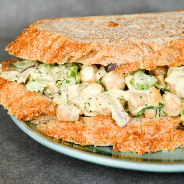 Melissa Martorell-Luque - Vegan Chickpea Salad Sandwich - 3 Simple & Savoury Sandwiches | Amazingy Magazine