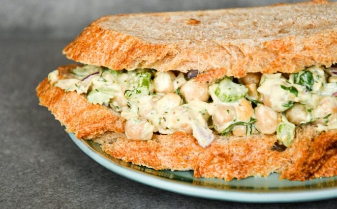 Melissa Martorell-Luque - Vegan Chickpea Salad Sandwich - Amazingy Magazine