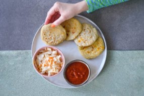 Amazingy Cooks: Pupusas with Curtido & Salsa (Salvadorian Recipe)