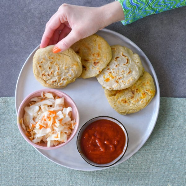 Amazingy Cooks: Pupusas with Curtido & Salsa (Salvadorian Recipe) | Amazingy Magazine