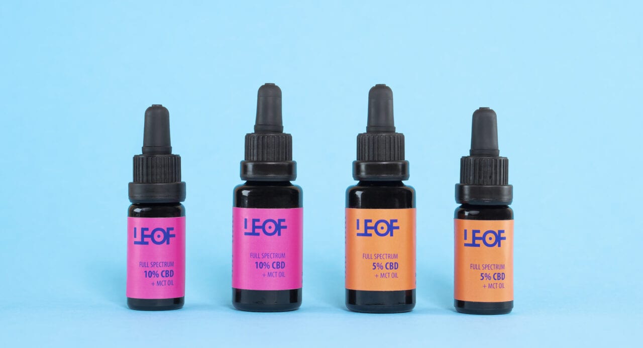 Leof Botanicals CBD oils, Full Spectrum & Organic