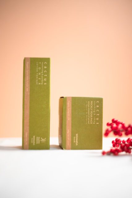 Whamisa - FRESH Cactus Prickly Pear Pack 100g & FRESH Cactus Purifying Toner 120ml - Amazingy.com
