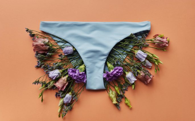 Panties with Flowers Cover Photo by Cliff Booth