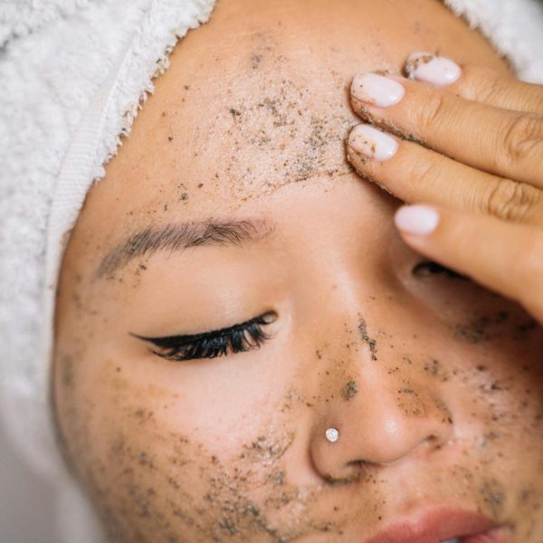 Girl Exfoliating Skincare - Photo by Anna Tarazevich
